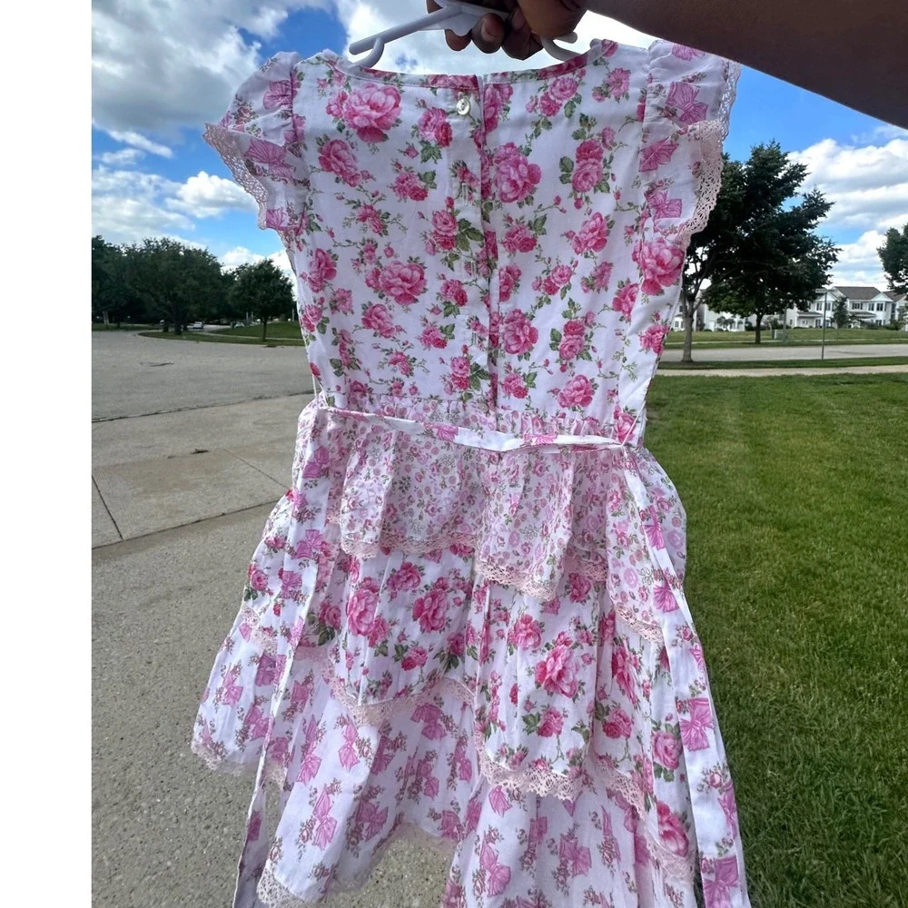 American‎ Girl x LoveShackFancy Garden Party Floral Dress Toddler Girl Size 4